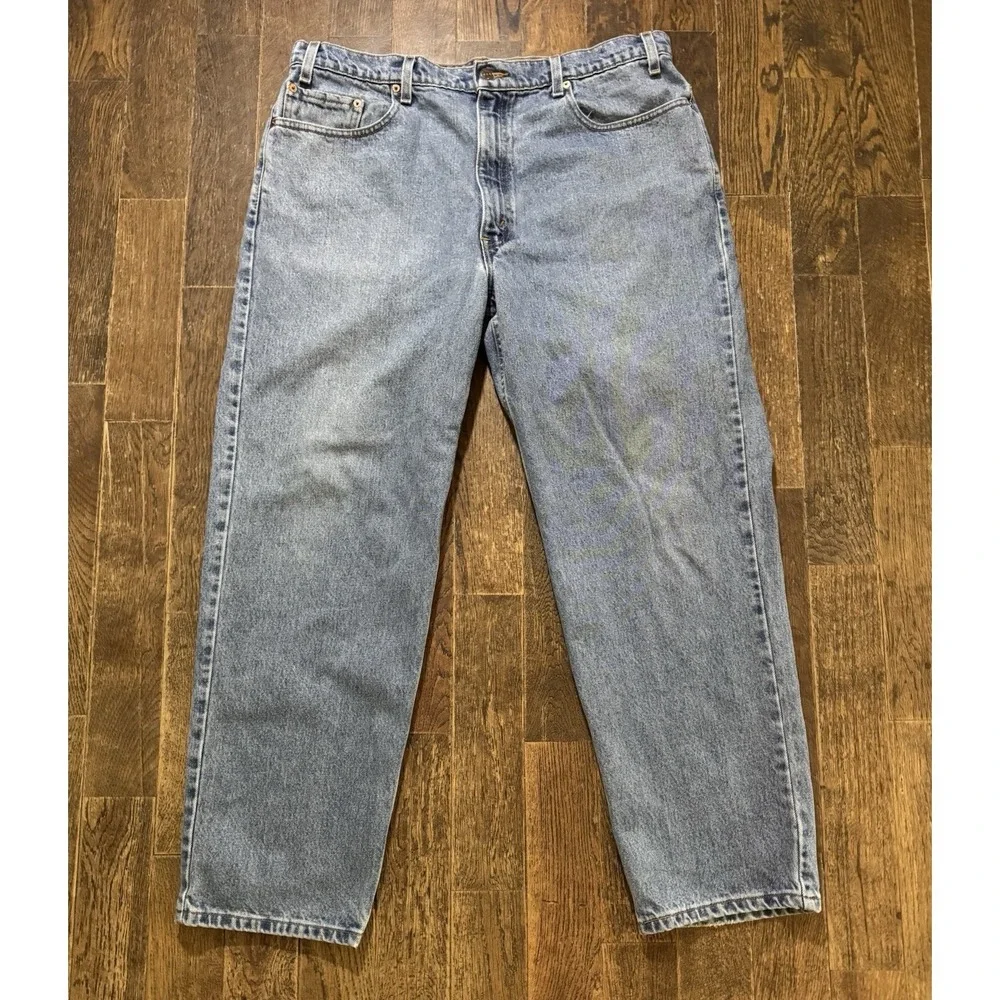 Levi's 550 Relaxed Fit Jeans Mens 40x30 Blue Excellent Vintage Tapered Leg